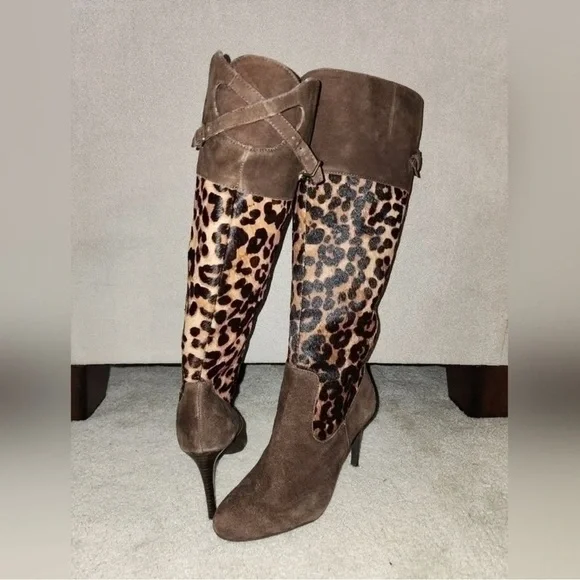 Ralph Lauren Halina Suede Knee Boots – Women’s Size 7 - Picture 8 of 8